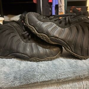 Nike Black Foamposite One Sneakers